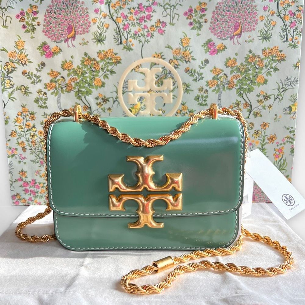 🚫SOLD ON MECARI 🚫NWT Tory Burch Eleanor Spazzolato Shoulder Bag, Card Case… - Picture 3 of 16